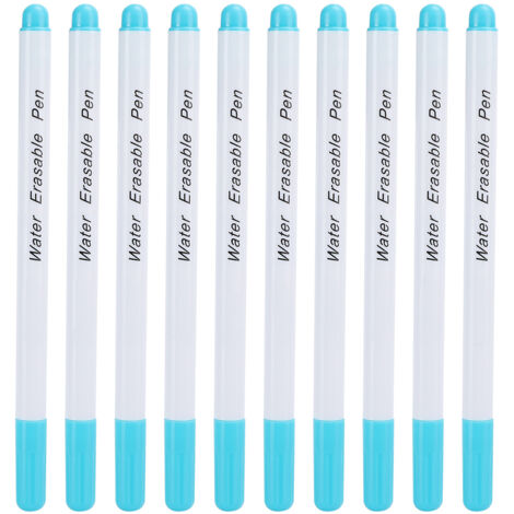 10 Stück wasserlösliche Stoffmarker, DIY-Nähwerkzeug, blauer Kopierstift