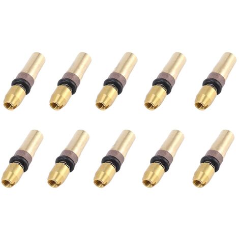 10 stücke Drei-bühne Kolben Kopf hochdruck Kupfer Kopf Für 6mm 30mpa Hochdruck Pumpe Kolben par