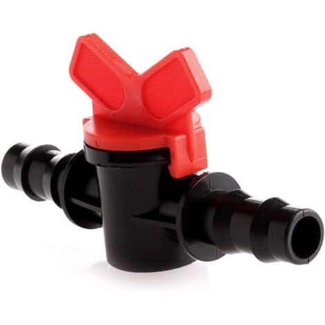 10 stücke Kunststoff Garten Wasserhähne Schnell Schlauch Ventil Anschluss PE 16x16mm