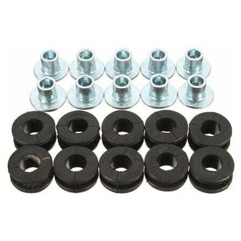 10 stücke Motorrad Gummi Tülle Bolzen für Honda/Yamaha/Suzuki/Kawasaki Verkleidungen