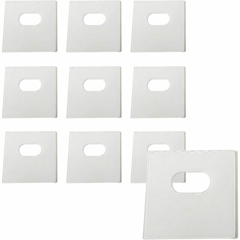 10 Sätze transparenter Reparaturlaschen für vertikale Jalousien/vertikale Jalousielaschen/Jalousienfixierer – insgesamt 20 Laschen (10 Sets) | 07068460449480 10 Sätze transparenter Reparaturlaschen für vertikale Jalousien/vertikale Jalousielaschen/Jalousienfixierer – insgesamt 20 Laschen (10 Sets) | 07068460449480
