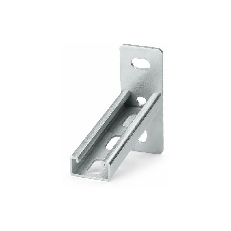 Index - Support perforé trut pour charges lourdes - Zingué 41 x 41 x 2,5 x 450 - Boite de 10