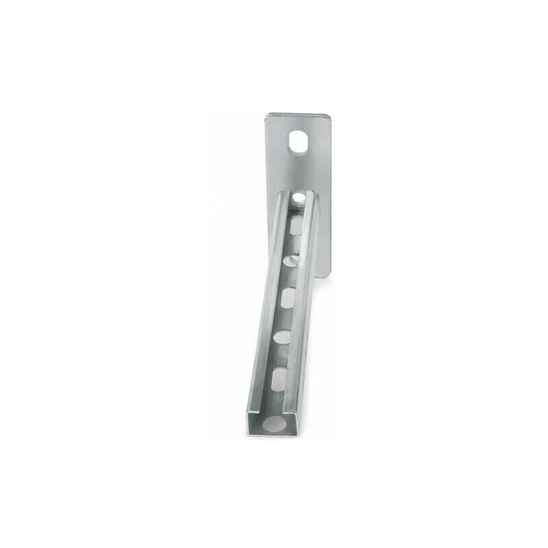 Index - Boite de 10 - Support perforé pour charges légères type 'c' - Zingué 38 x 40 x 2 x 500