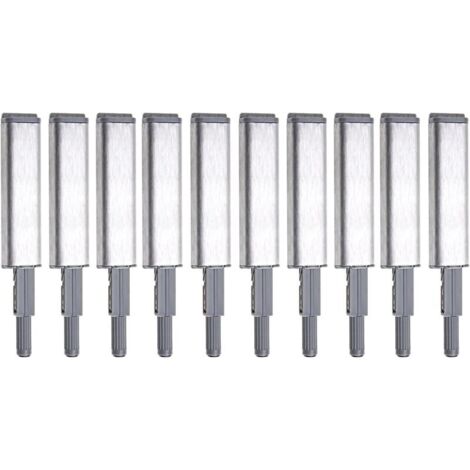 10 systèmes d’ouverture avec bouton poussoir , kit pour porte, tiroir, meuble