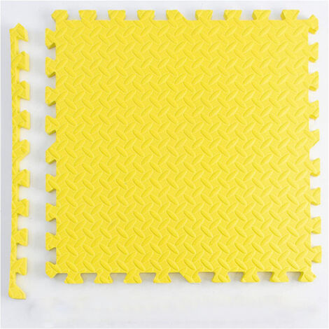 10 Tapis Puzzle Bébé 30x30cm - Mousse Anti-Dérapante pour Enfants - Surface d'Apprentissage et Jeu - Épaisseur 1cm