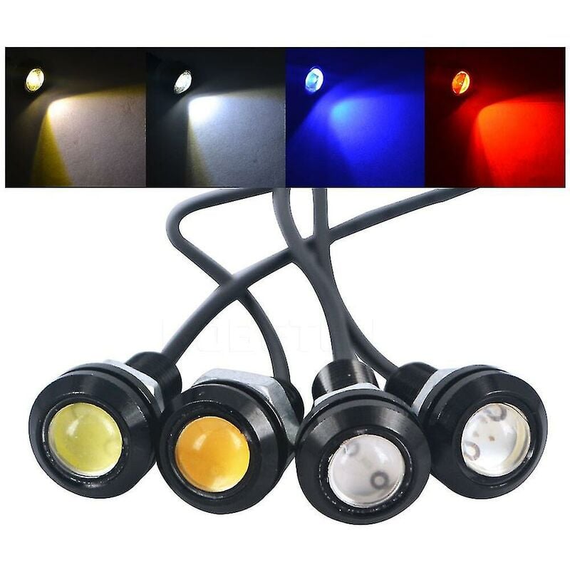 10 teile/satz 18mm Auto Styling Led Adlerauge Tagfahrlicht Standlicht Warnung Nebel Licht Blinker Licht Auto led Licht | 09416917879256