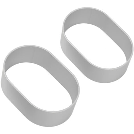 10-teiliges Keks-Set, Kuchenbackwerkzeug aus Edelstahl für Kuchen, Kekse und Backblech. (Ellipse).
