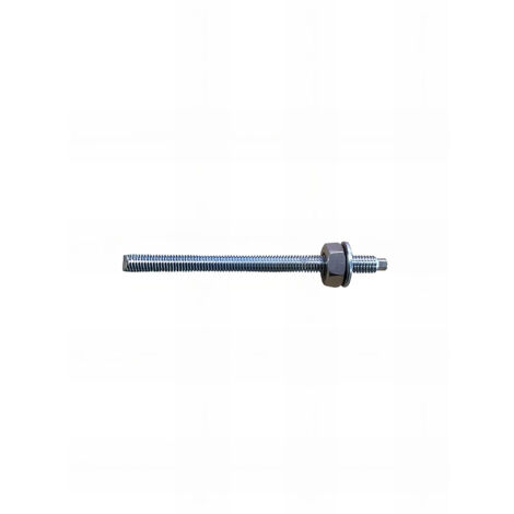 10 tiges filetées INOX A4 avec écrou et rondelle STM M12 x Lt. 160 mm - PO23115 - Alsafix