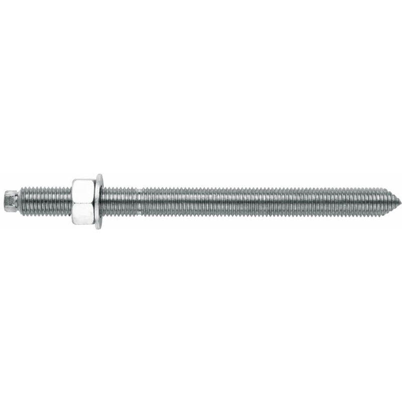 Tige filetée pour scellement chimique avec rondelle et écrou - Inox A4 M10 x 130 - Boite de 10