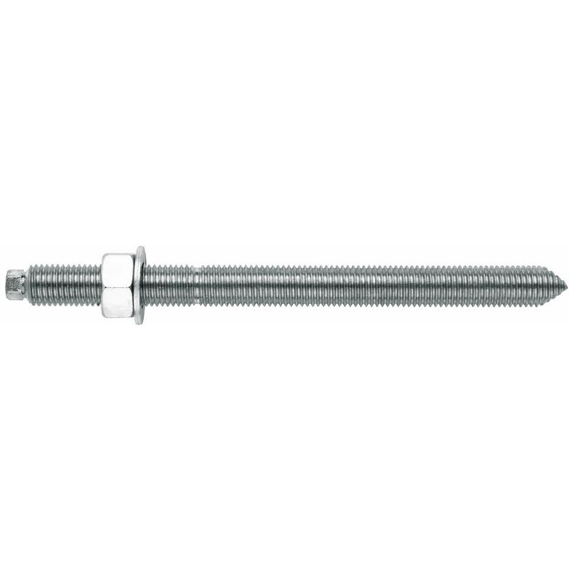 Tige filetée pour scellement chimique avec rondelle et écrou - Inox A4 M12 x 160 - Boite de 10