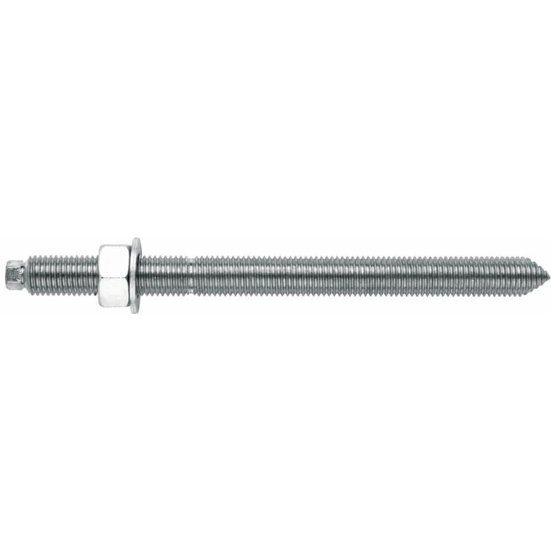 Tige filetée pour scellement chimique avec rondelle et écrou - Inox A4 M16 x 190 - Boite de 10