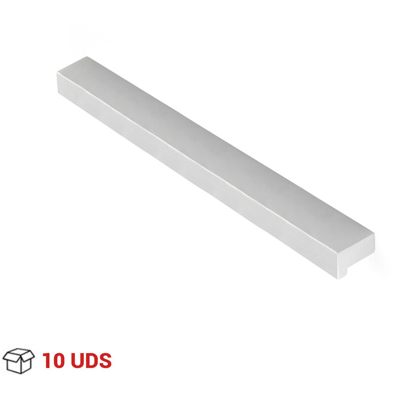 

Tirador Asa Mueble | Estilo Contemporáneo | Fabricado en Aluminio | Acabado en Anodizado mate | Distancia Entrepuntos: 160 mm | Medidas 280*134*57 mm