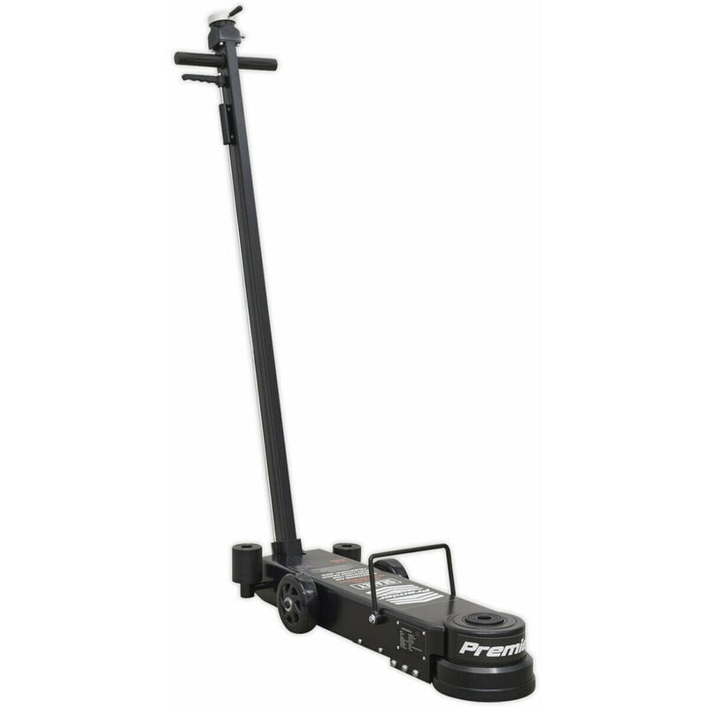 10 to 40 Tonne Telescopic Air Operated Jack - Long Reach Handle Low Entry Design