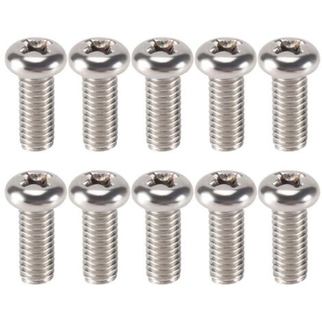 10 tornillos M4x10mm para soporte de montaje para monitor de TV, pantalla LCD, ordenador