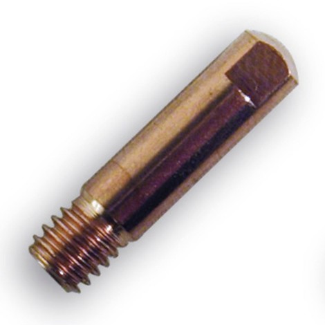 main image of "10 tubes contacts GYS pour torches 150 A, Ø 0,8/M6 - 041912"
