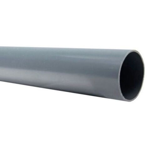 10 Tubes PVC évacuation NF-Me prémanchonné - diamètre 80 mm - 4 mètres - ép. 3,0 mm - Arcanaute