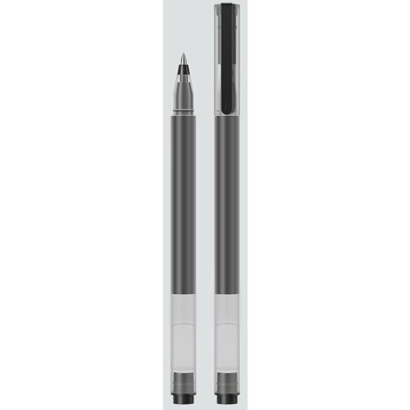 

10 Uds boligrafo de gel negro 0,5mm recarga boligrafo neutro escritura suave boligrafo de firma suministros para estudiantes papeleria de oficina