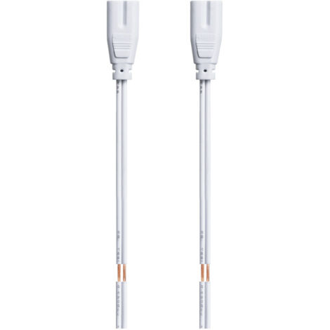 10 unidades de cable de alimentación LED de luz diurna de conexión T5 T8 cuadrado de 15 cm con espaciado entre orificios de 8,5 mm