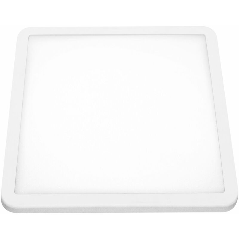 

10 unidades downlight led ajustable cuadrado blanco 15w neutra