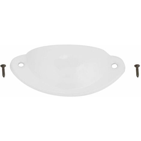 10 Vintage Shell Handle for Kitchen Furniture Cabinet Drawer, Curved Iron Retro Cupboard Door Knob，Vintage Shell Handle Drawer Handles Vintage Decorative Shape Pull Handle Retro Metal Knobs for Kitche