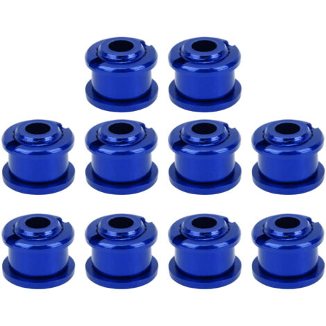 10 Vis Bleues pour Plateau de Vélo 4.9mm, Boulons en Alliage d'Aluminium pour Vélo de Montagne Single Speed