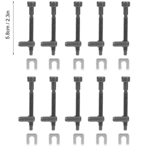 10 Vis de Réglage de Tension de Guide pour Tronçonneuse HUSQVARNA 288 281 272 XP 268 266