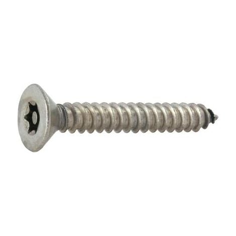10 VIS DE SÉCURITÉ À TÊTE FRAISÉE TORX 4,8 X 38 MM TOOLCRAFT 88115