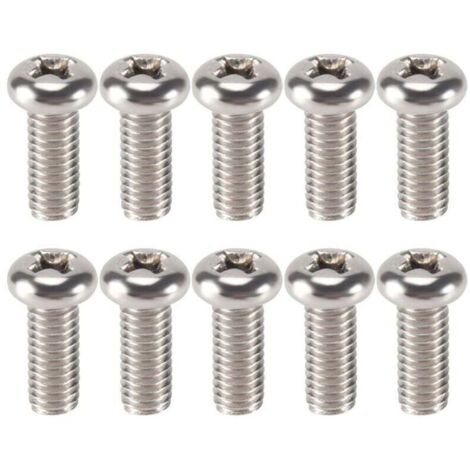 10 Vis M4x10mm Pour Support de Montage Moniteur TV Écran LCD Ordinateur