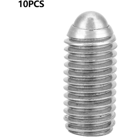 10 viti a testa cilindrica con esagono incassato M12 in acciaio inossidabile (M1225)