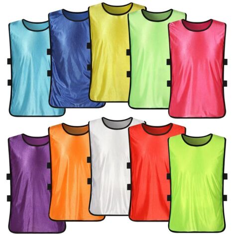 10 Wende-Trainingsshirts für Kinder – Sport-Leibchen für Fußball und Basketball