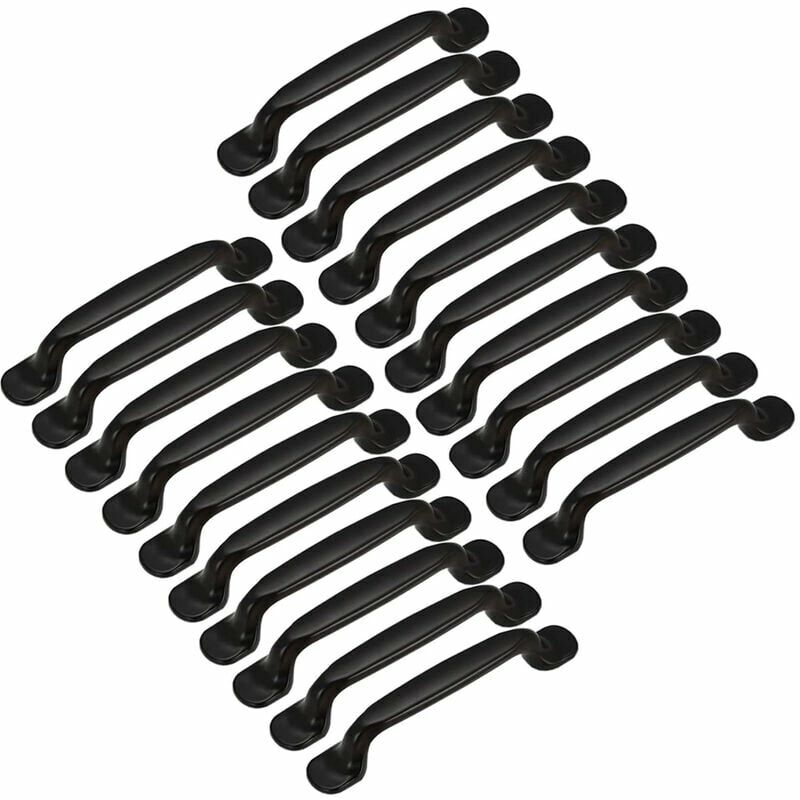 Thsinde - 10 x 128 mm maniglia per porta in