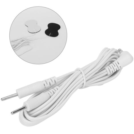 10 x 3,5 mm Elektrodenkabel für TENS- und Muskelstimulationsgeräte – 10er-Packung