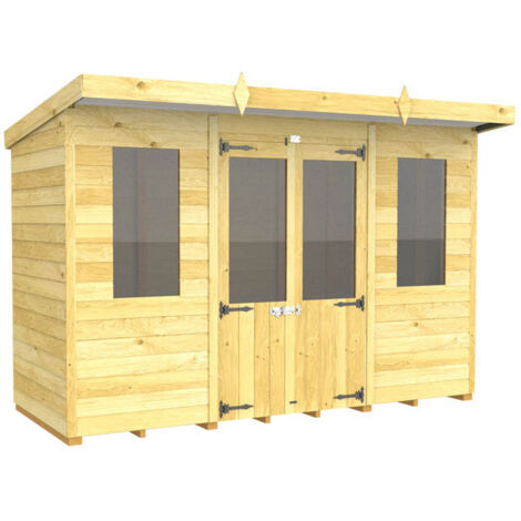 10 x 4 Pent Summer House