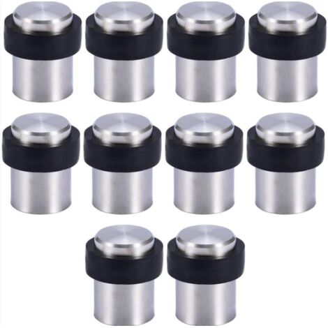 10 x 4,6 cm Edelstahl Boden Türstopper Türstopper Türstopper