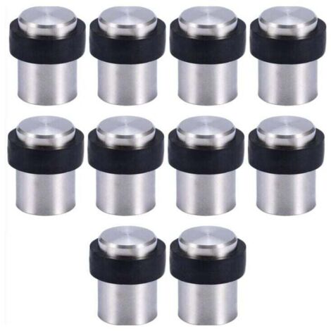 10 x 4,6 cm Edelstahl Boden Türstopper Türstopper Türstopper