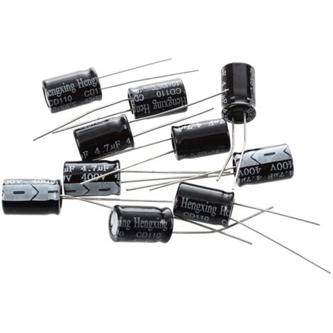 10 x 4.7uF 400V 105C Radial Electrolytic Capacitor 8x12m