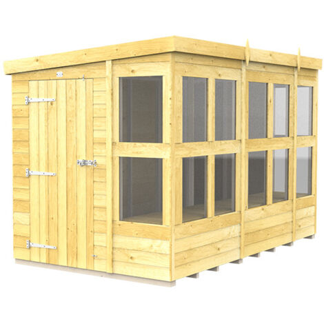 10 x 6  Pent Potting Shed