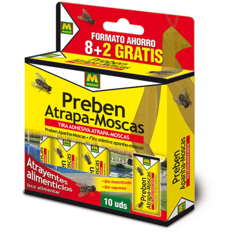 10 x Bandes attrape-mouches MASSO - 06275
