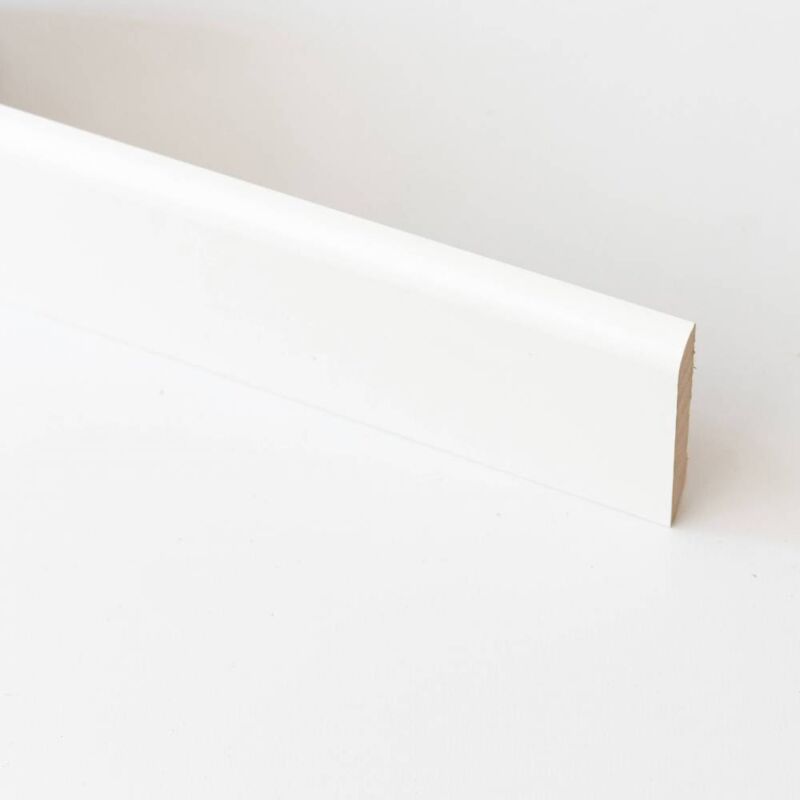 Ferramenta1.com - 10 x plinthe mdf blanc mm.10x70x2400