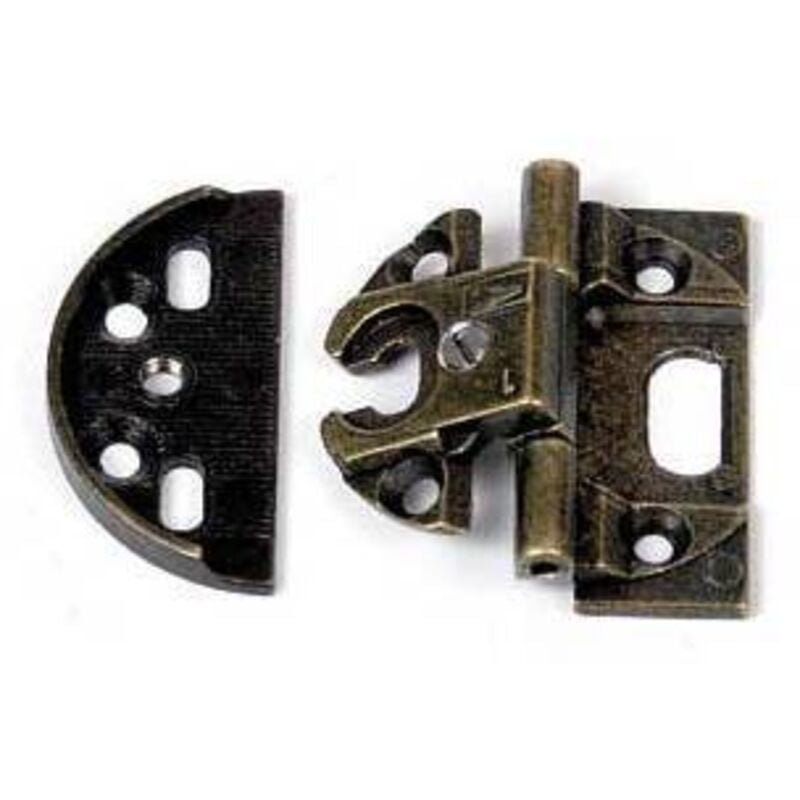Ferramenta1.com - 10 x charnières pour l'art du mobilier. a0061 façade bronzée.