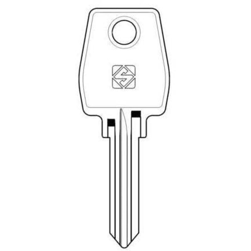 10 x clés silca profil eu1r asc gr.4