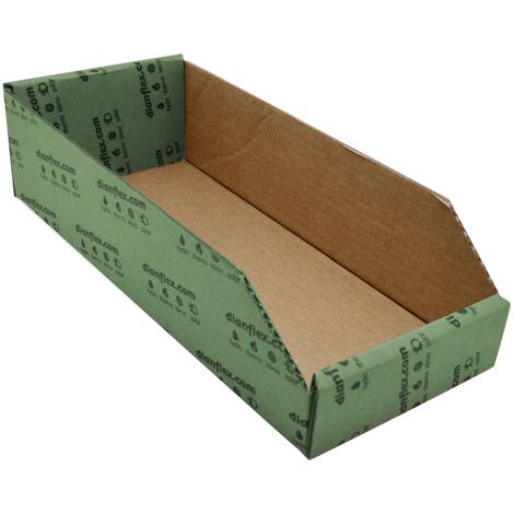 10 x CONTENITORE IN CARTONE MM 360 x 150 x H90 Misura: mm 360x150 H.90