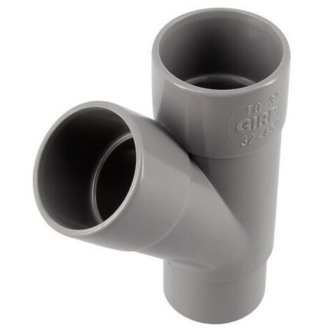 10 X Culotte PVC 45° M/F - diamètre 100 mm - CS100