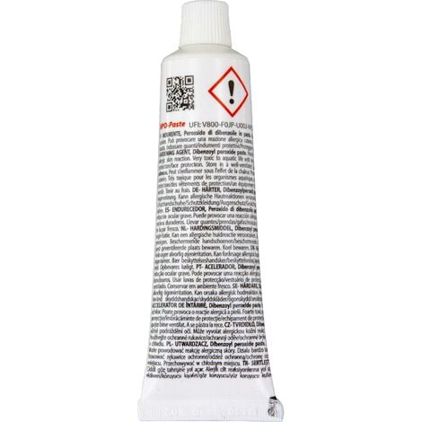 Sintofer 750 ml pA te de mastic gris pour carrosserie mA tallique de voiture  avec durcisseur