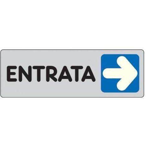 10 x ETICHETTA ADESIVA 150X50 ENTRATA (DX)