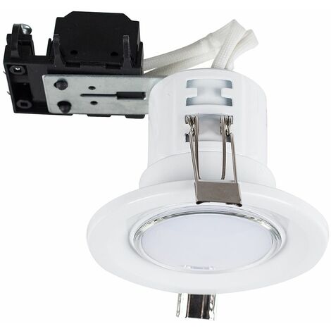 main image of "10 x Fire Rated GU10 Recessed Ceiling Downlight Spotlights"