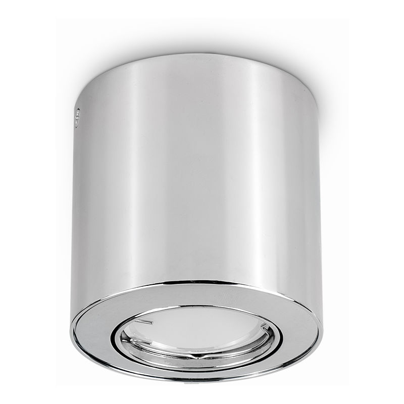 Minisun 10 X Gu10 Chrome Tiltable Surface Mounted Ceiling