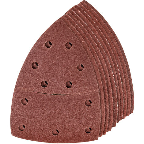 10 x Klettschleifblätter für Multischleifer 102x62 mm 93 mm K120