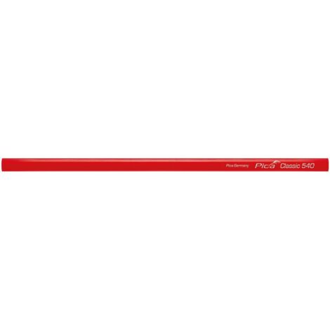 10 x MATITA P/CARPENTIERE PICA CLASSIC 300 MM ROSSO