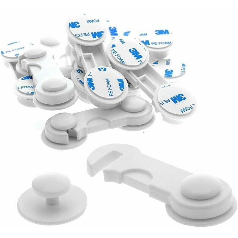 10 x Möbel Kühlschrank Schubladenschränke Magnetische Türverriegelung Kind/Baby/Hund/Katze Sicherheitsverschlüsse, mit Klebstoff 13Thirteen | 07068460519305 10 x Möbel Kühlschrank Schubladenschränke Magnetische Türverriegelung Kind/Baby/Hund/Katze Sicherheitsverschlüsse, mit Klebstoff 13Thirteen | 07068460519305